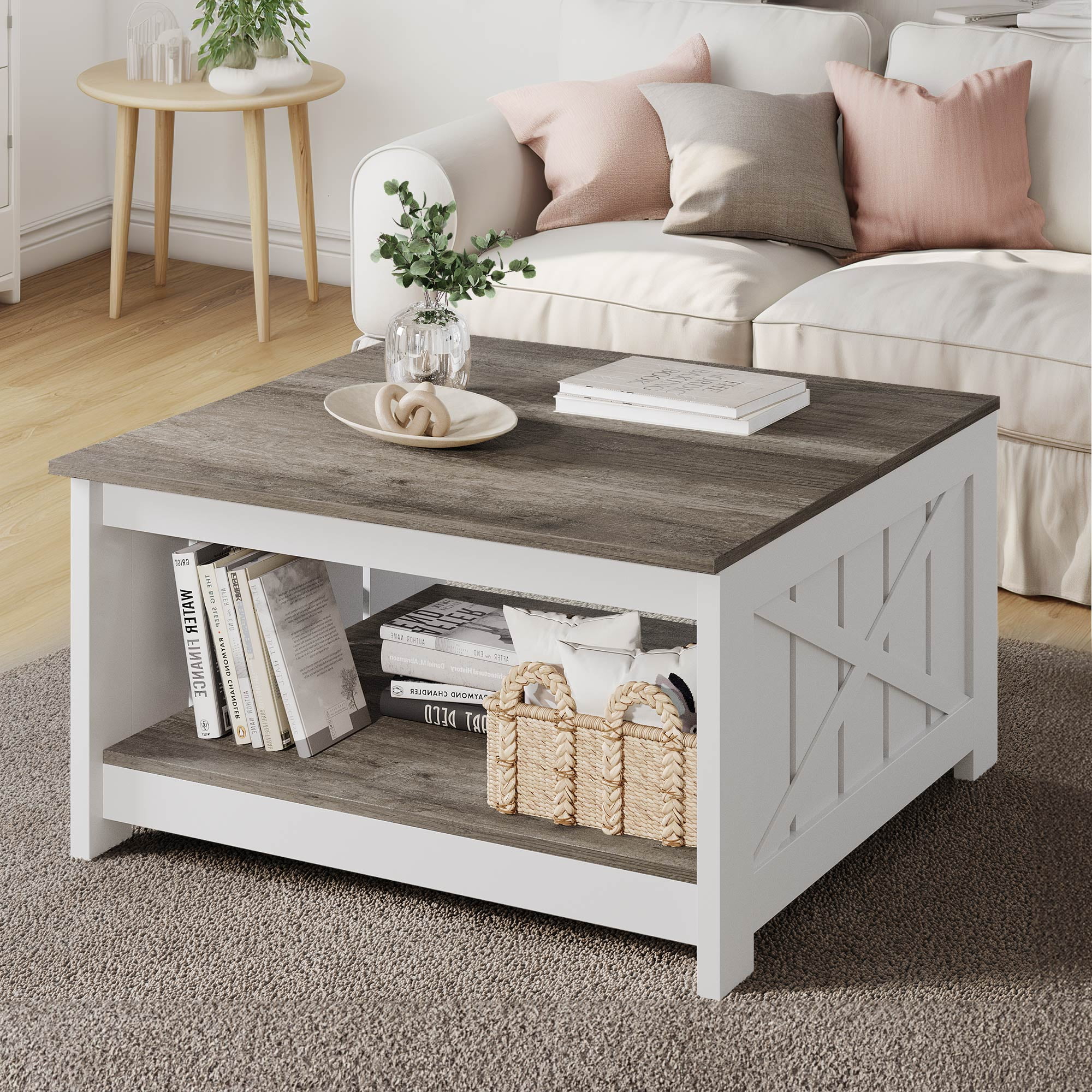 Dextrus-Coffee-Table-with-Storage-Square-Wood-Farmhouse-Coffee-Table-with-Barn-Door-for-Living-Room-Brown_ae2af4e6-6e5c-44fc-ae32-ae3ab9b697a5.abcc040dadda9d03f19a85b54739b0c2.jpeg Dextrus Coffee Table with Storage Square Wood Farmhouse Coffee Table with Barn Door for Living Room Brown ae2af4e6 6e5c 44fc ae32 ae3ab9b697a5.abcc040dadda9d03f19a85b54739b0c2 - furnituregrid.co.uk