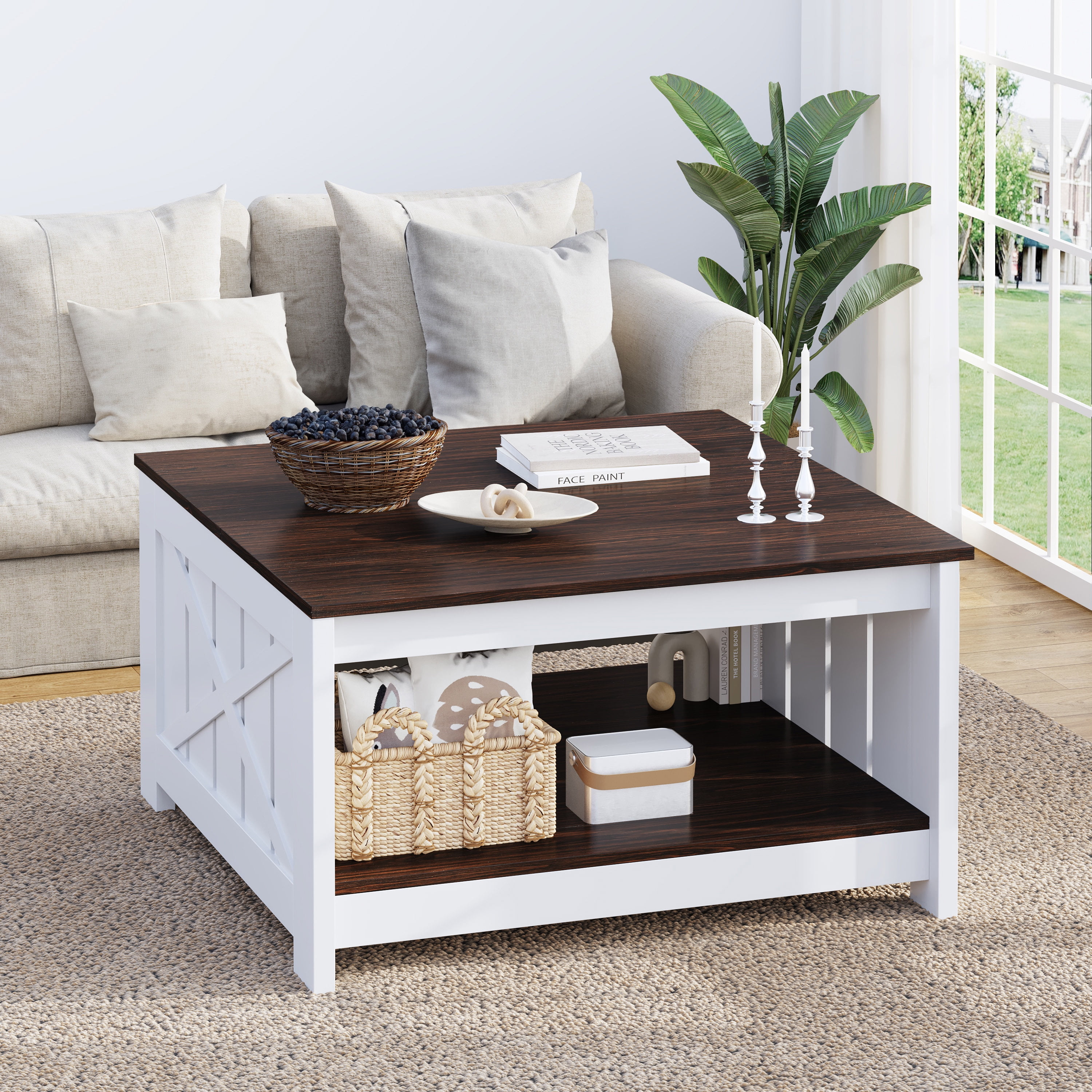 Dextrus-Coffee-Table-with-Storage-Square-Wood-Farmhouse-Coffee-Table-with-Barn-Door-for-Living-Room-Dark-Brown_5a7305c7-0a8a-4bbb-802e-18e18fa5f1b2.2a185e1139d9e3bf63632a295ddf1d4f.jpeg Dextrus Coffee Table with Storage Square Wood Farmhouse Coffee Table with Barn Door for Living Room Dark Brown 5a7305c7 0a8a 4bbb 802e 18e18fa5f1b2.2a185e1139d9e3bf63632a295ddf1d4f - furnituregrid.co.uk